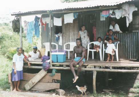 Photo: Home on bay at Monkey Point